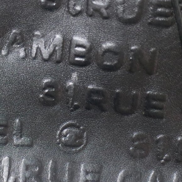 Chanel Black Calfskin Rue Cambon Embossed Unlimited Shoulder Bag - Picture 6 of 11